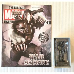 Eaglemoss 1:16 Classic Marvel Figurine‎ w/Book: War Machine #101